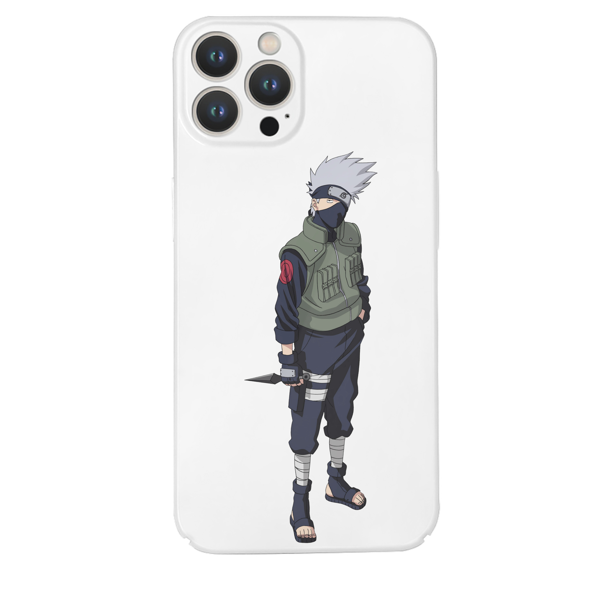 （画像用） NARUTO -ナルト- はたけ カカシ Hatake Kakashi 【iPhone 14シリーズ対応】ハードケース